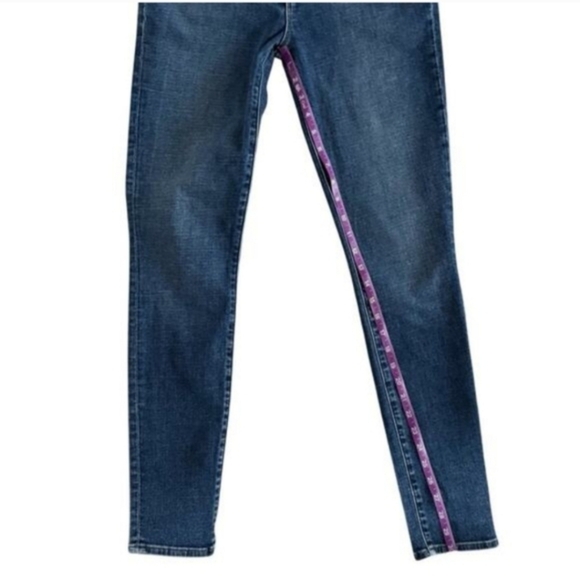 Hudson Blair Hi-Rise Dark Blue Skinny Jeans - Picture 8 of 8